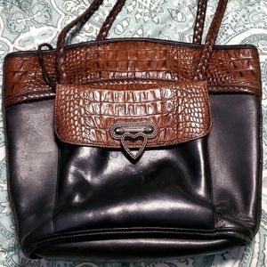 Brighton Brown and Black purse